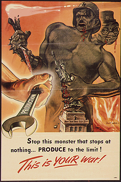 ww2 propaganda posters. American Propaganda WW1-WW2 »